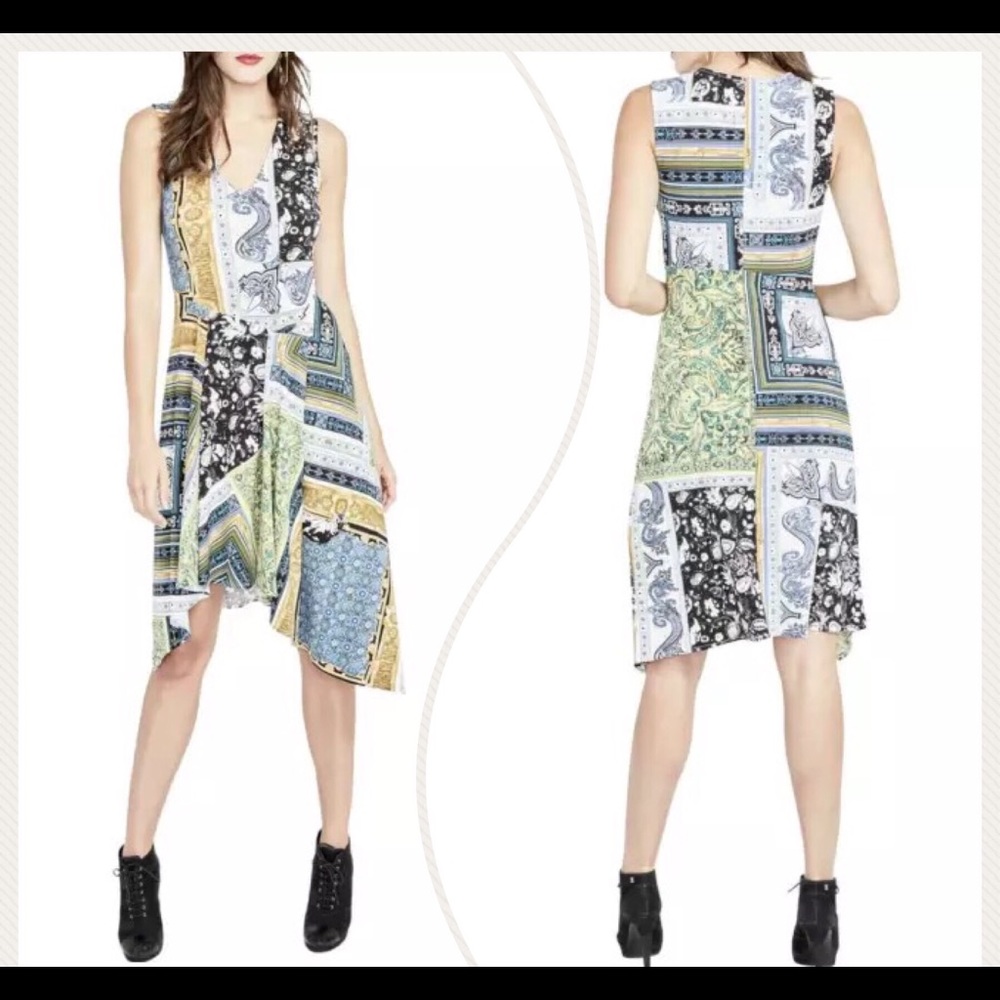 Rachel Roy August Citron Combo Dress Sz. XS